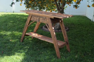 Pallet Console Table