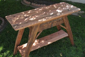 Pallet Console Table