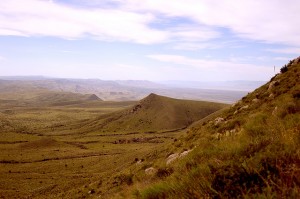 View from the Guadalupe Mountains in Texas